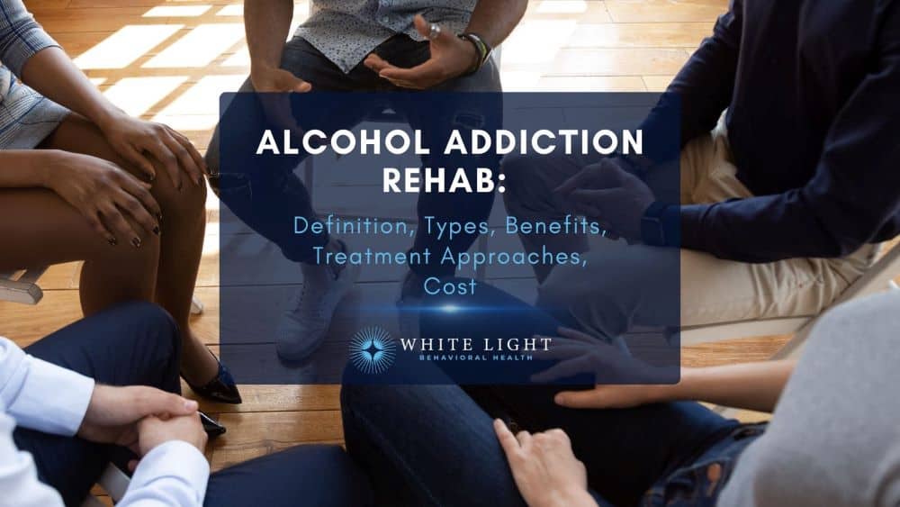 Alcohol Addiction Rehab Group Session