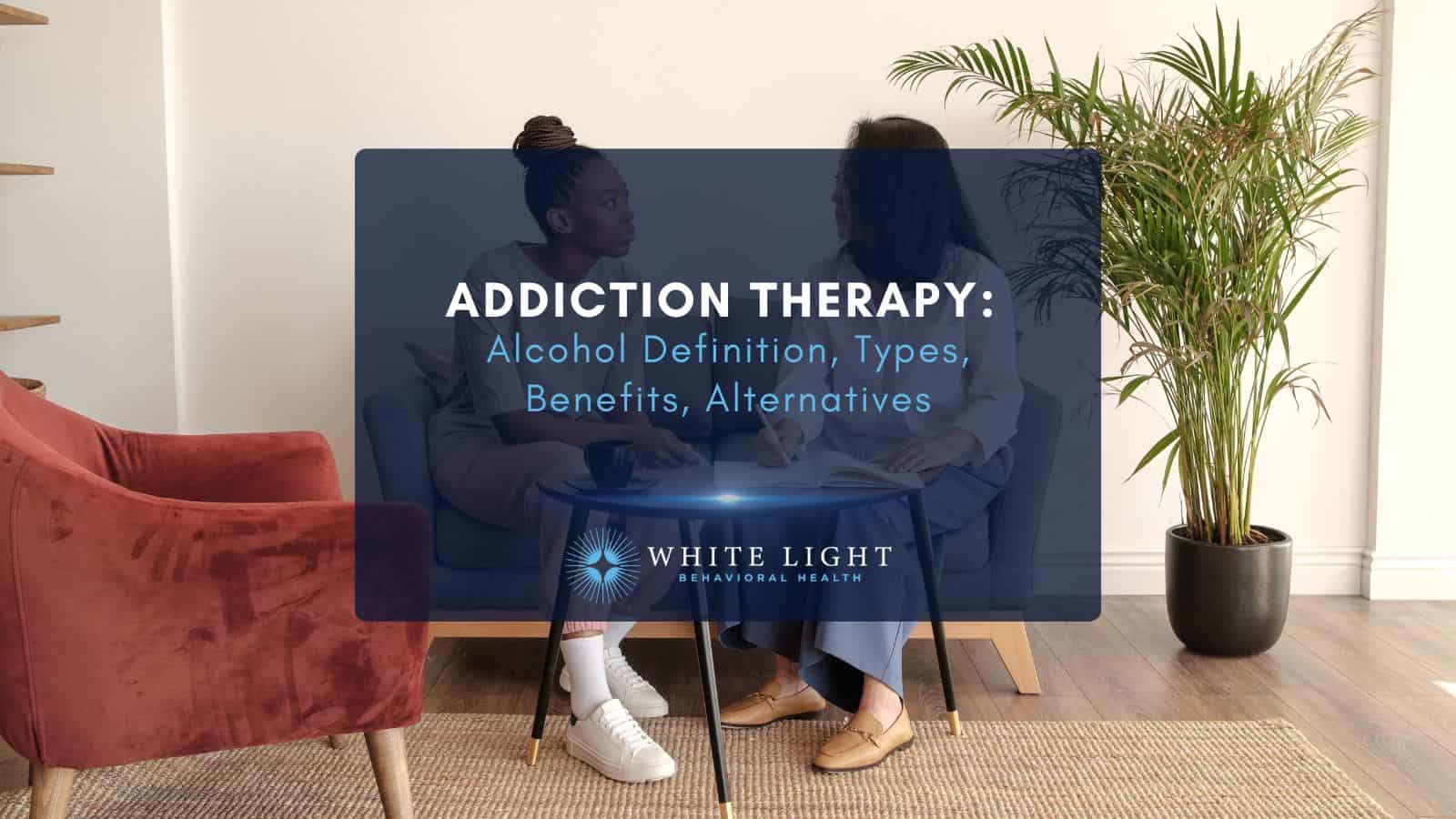 a woman in alcohol addiction therapy with a therapist