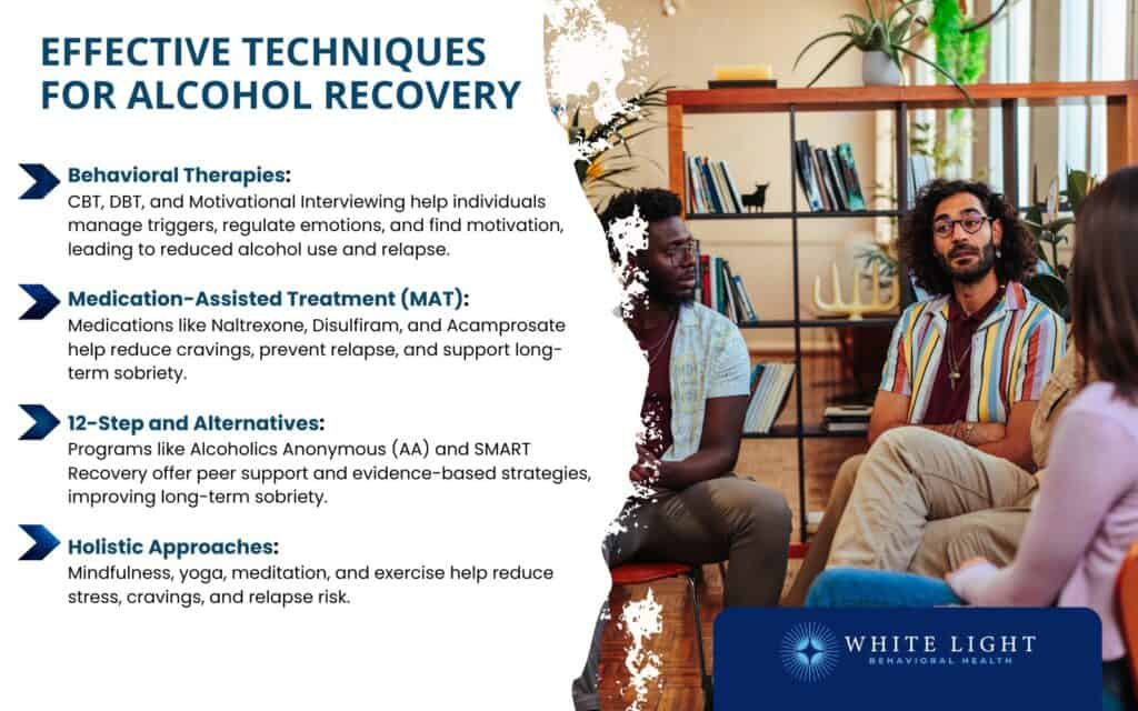 Effective techniques for alcohol recovery 