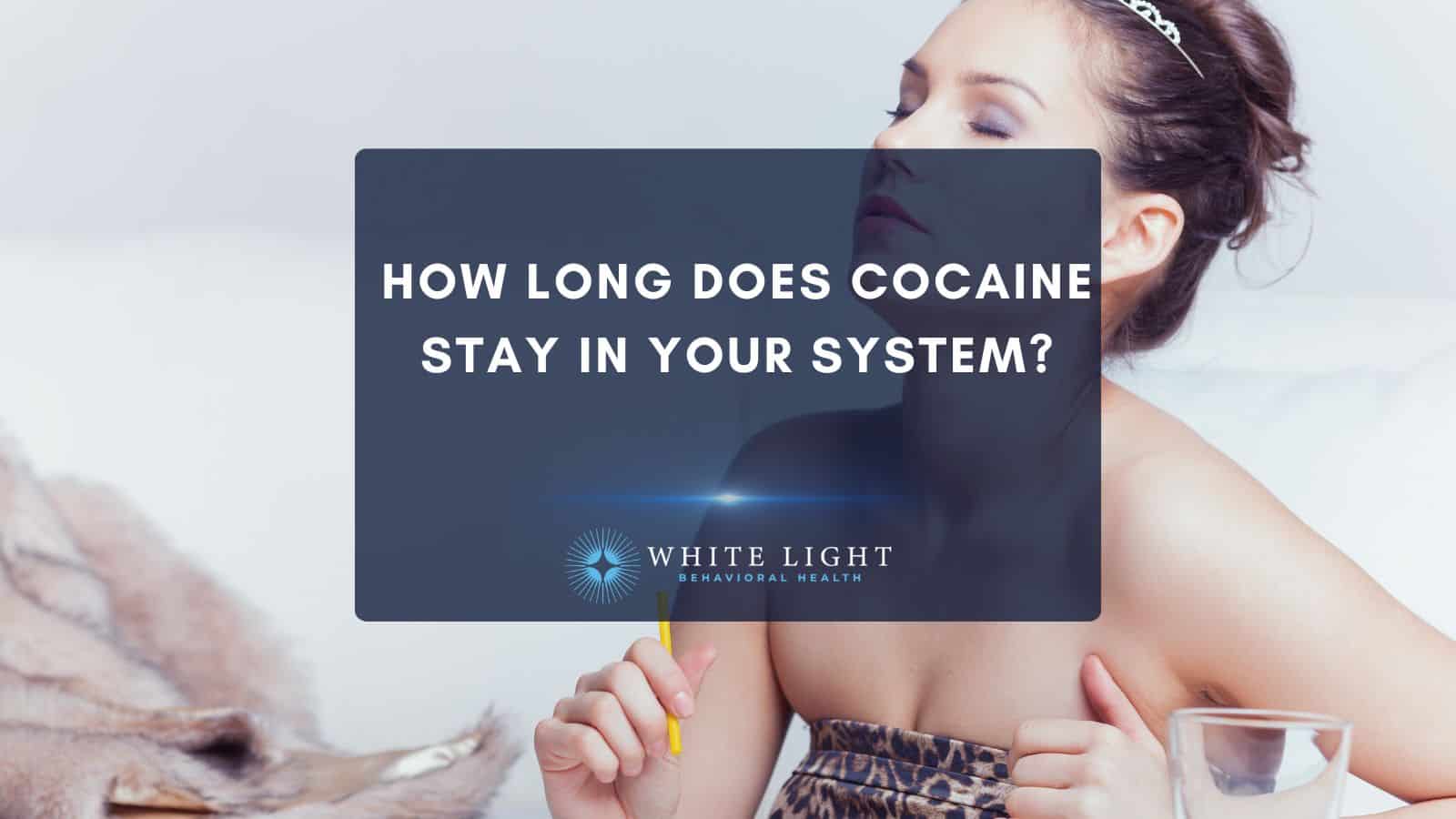 A woman who is dressed up after taking cocaine