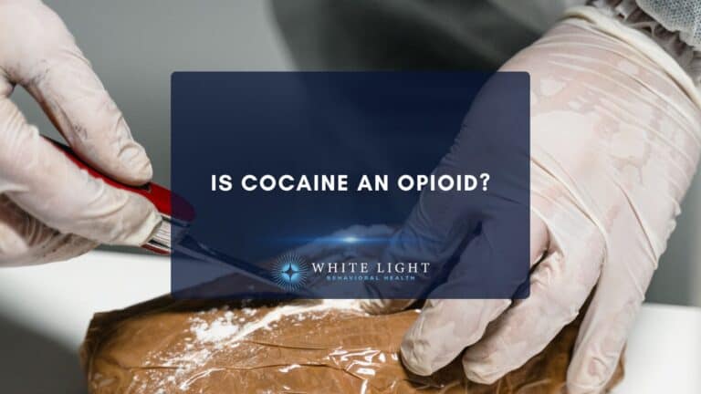 is cocaine an opioid