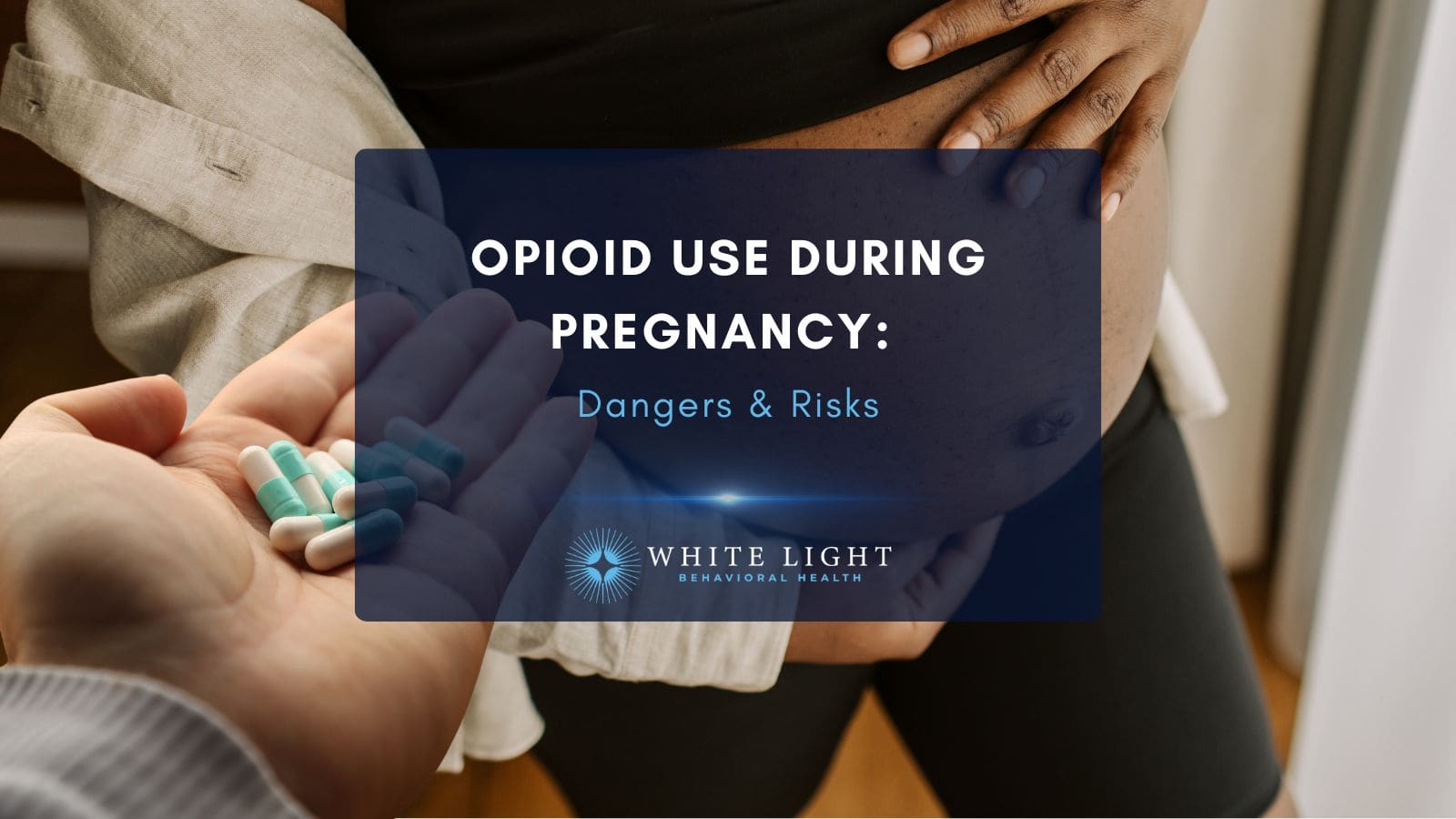 A pregnant woman being offered opioids