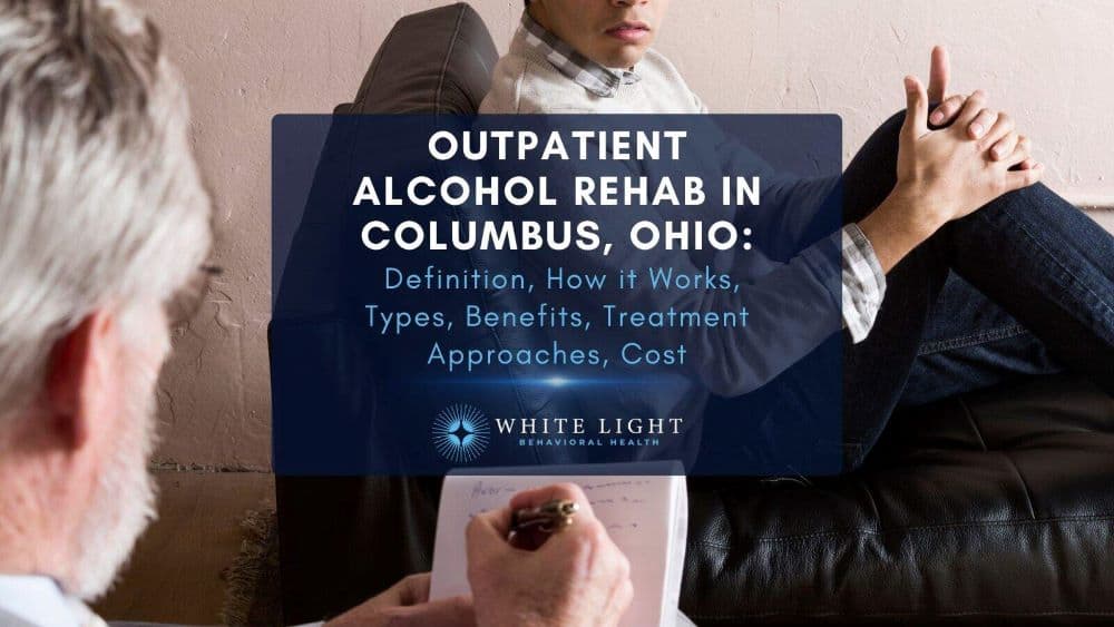 A man participating in an outpatient alcohol rehab therapy session