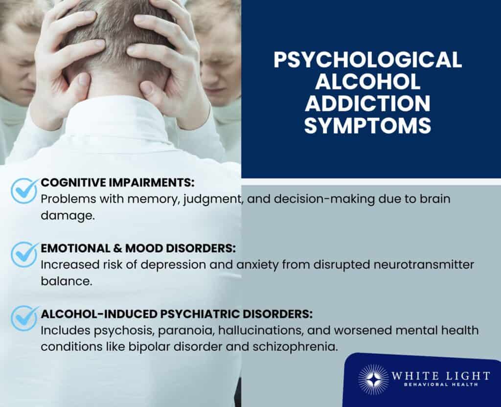 Psychological Alcohol Addiction Symptoms