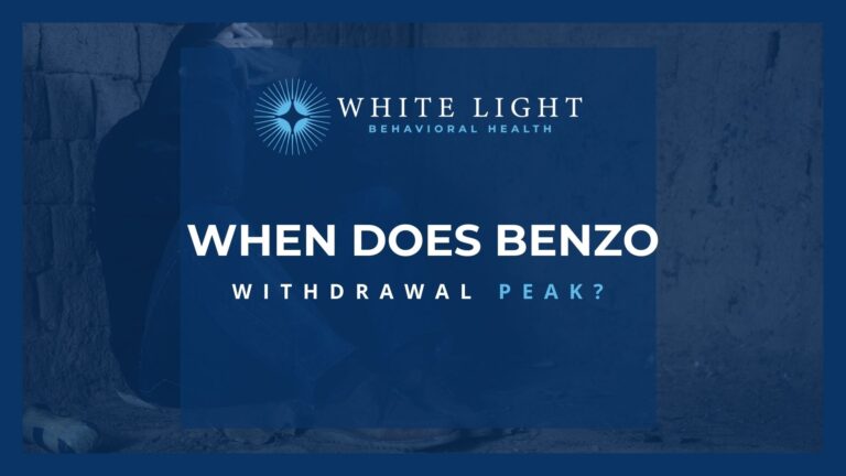 benzo withdrawal time period