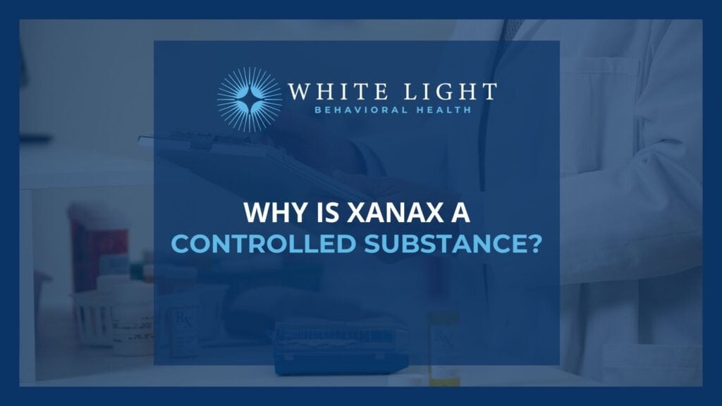 xanax controlled substance